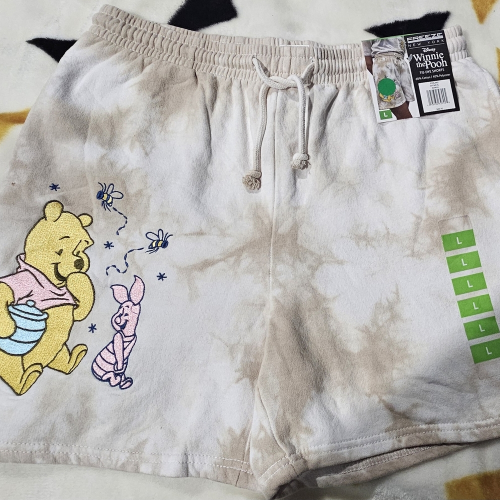 Winnie the Pooh Tie-Dye Shorts